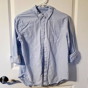 Universal Thread, S, Light Blue, Button Up
